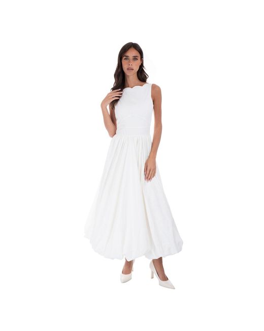 Sofia Tsereteli White Flair Ballgown