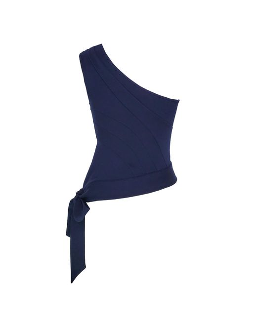 Emma Wallace Blue Dione Top