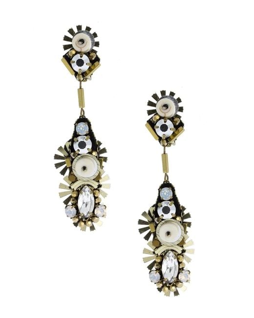 Saachi Metallic Trudy Dangle Earring