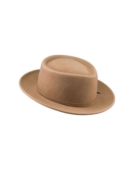 Jamie Slye Hats + Accessories Black Neutrals Noble Wool Fedora Hat
