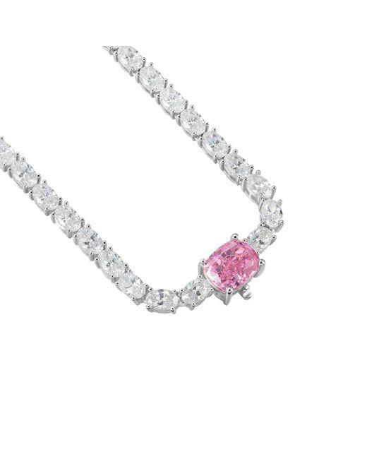 Arte Madrid White Whisper Of Love Tennis Necklace & Head Chain