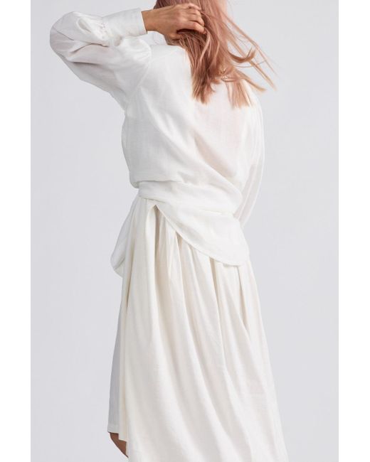 Dref White Prague Relaxed Shirt