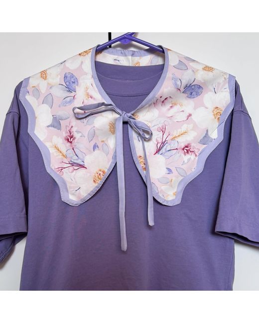 My Little Nature Purple False Collar For Her