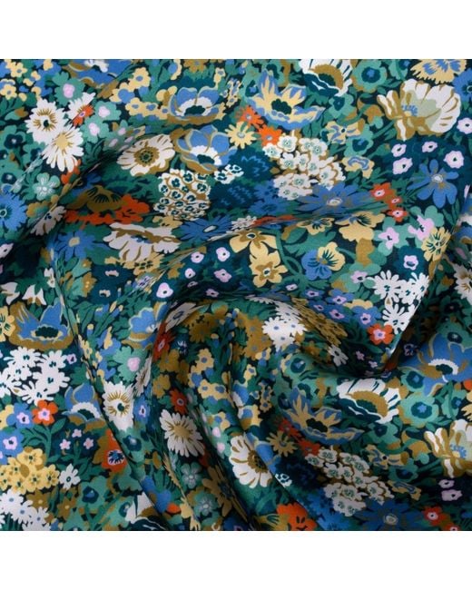 LE COLONEL Green Liberty Thorpeness Silk Square
