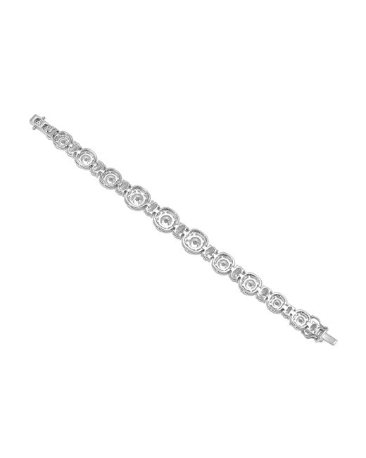 Arte Madrid Metallic Gemma Chunky Tennis Bracelet