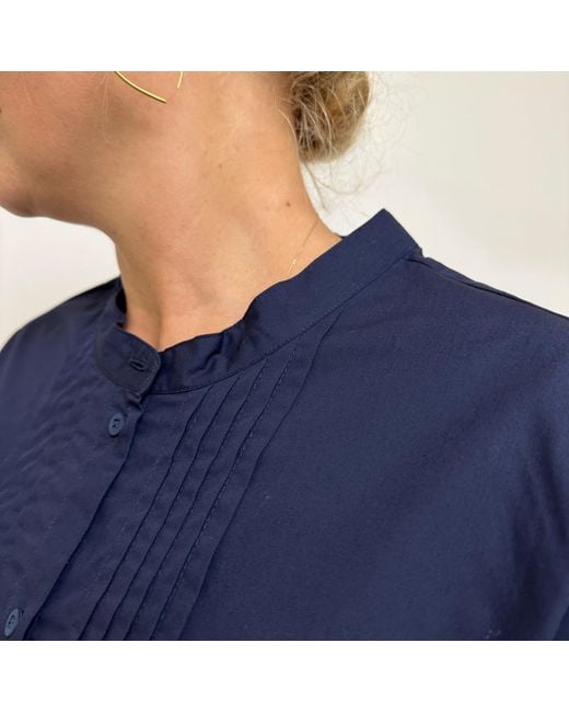 GROBUND Blue Rigmor Dress