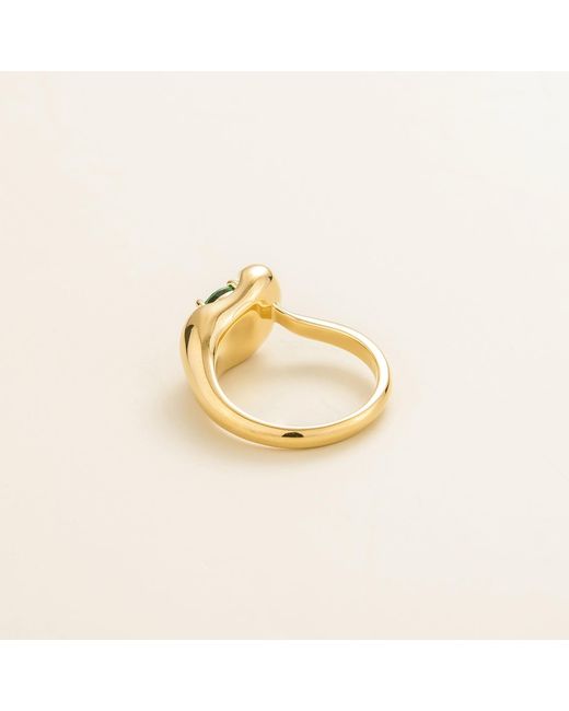 Juvetti Metallic Fava Ring