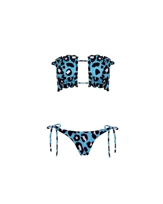 Nur Karaata Blue Sun Leo Bikini Set