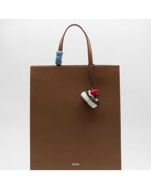 Absurde Metallic Chocolate Fruit Tart Bag Charm