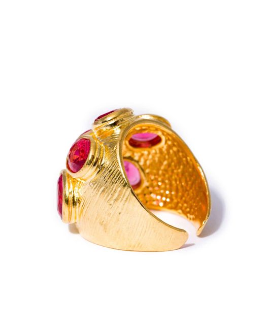 Kybele Studio Pink Blush Multi-Gemstone Cocktail Ring