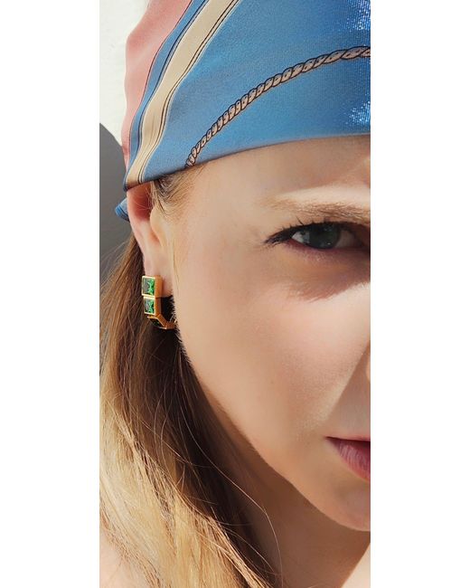 Areia Jewellery Metallic Aeris Clasp Earrings