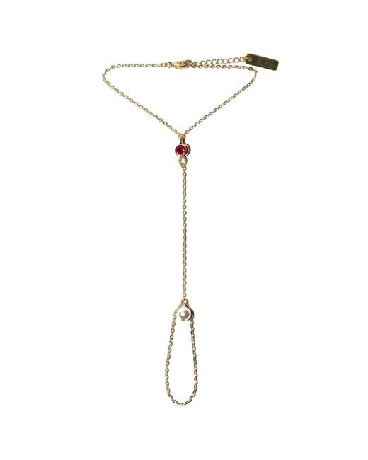 Studio Baloge Metallic Petale Hand Chain