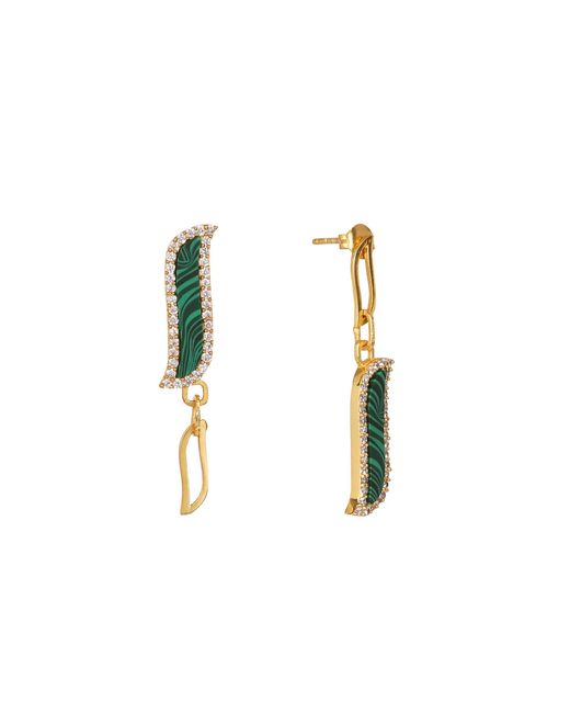 Lila Rasa Multicolor Asymmetric Earrings