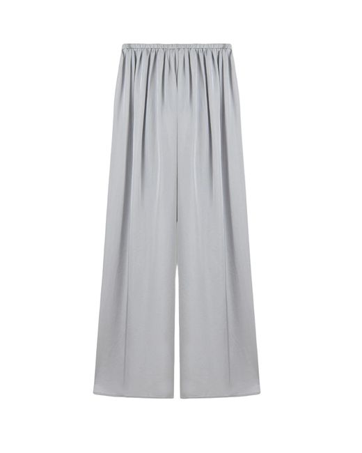 Nocturne Gray Wide-Leg Trousers