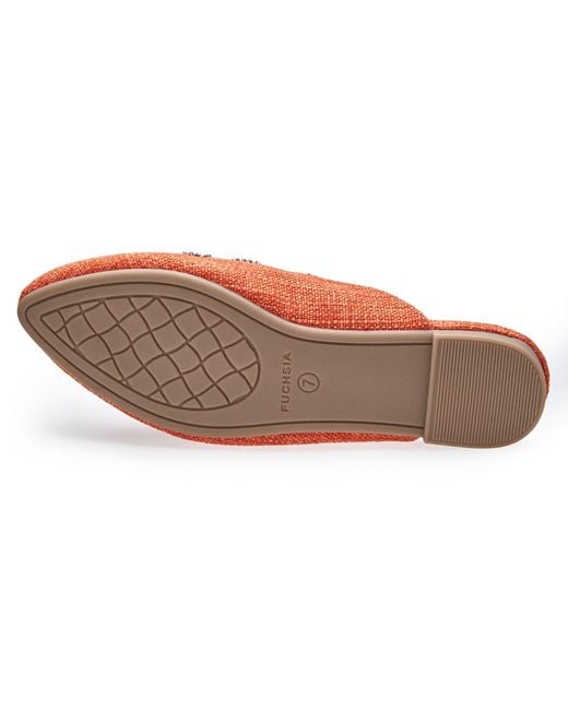 Fuchsia Shoes Orange Blossom Bliss