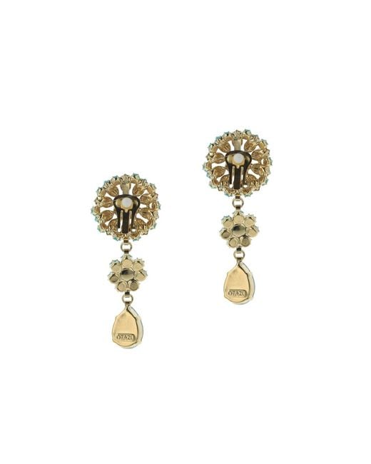 Otazu Green Oceana Earclips
