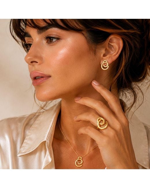 Lily Flo Jewellery Metallic Endlessly Becoming Necklace