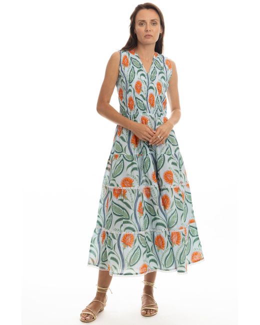 Bindu White Nadia Dress