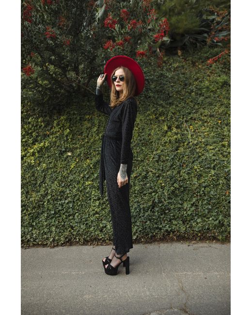 Jennafer Grace Black Of The Night Twist Dress