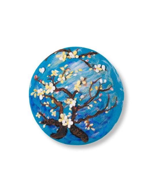 Heartfelt Layers Blue Van Gogh Almond Blossom