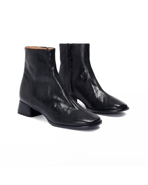 Naguisa Blue Bieldo Ankle Boot