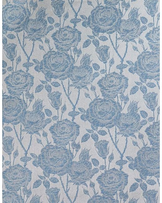 Gresham Blake Blue Light Rose Pocket Square for men
