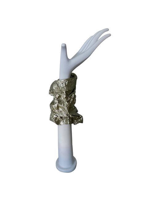 Romer Millinery Gray Morphy Moldable Wrist Cuff Set Of Two