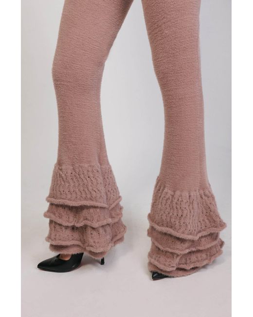 Maison Bogomil Pink Knit Bodycon Jumpsuit