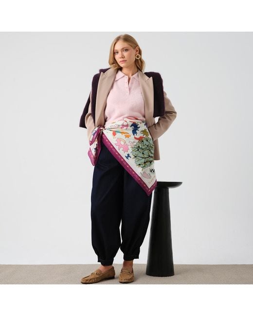 Iodes Multicolor Human Factor Aura Scarf