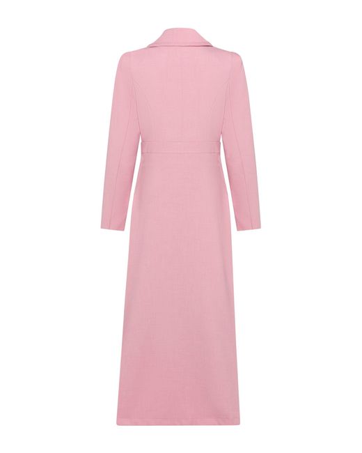 Guinea London Pink Pale Dress Coat