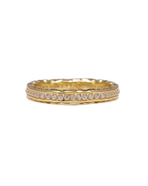 Classicharms Metallic Sophie Molten Eternity Stackable Ring