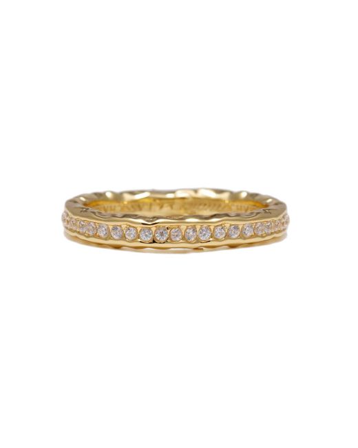 Classicharms Metallic Sophie Molten Eternity Stackable Ring