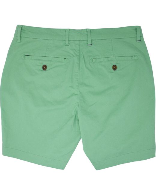 Lords of Harlech Green John Flat Front Short for men