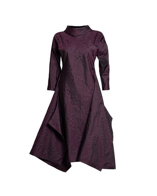 Bianca Popp Purple Many Angles With Discreet Animal Print Pattern