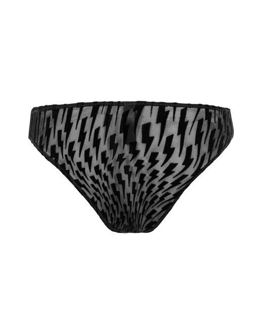 Ekcentrik Black Thunderbeats Cheeky Briefs