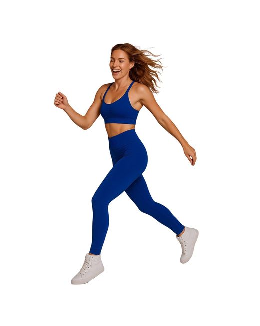 Altra Volta Blue Luxe Flex Classic Leggings