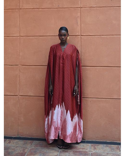 Flaunt Archive Red Suri Kaftan