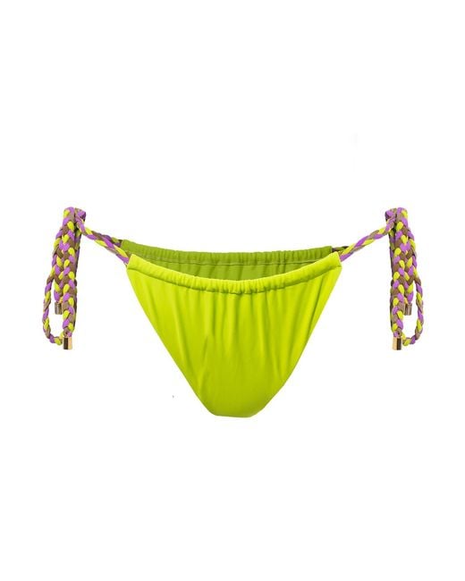 Raw Potential Yellow Sakari Bikini Bottom