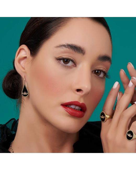 Myrto Katramadou Jewellery Metallic Queen Bee Ruby Necklace