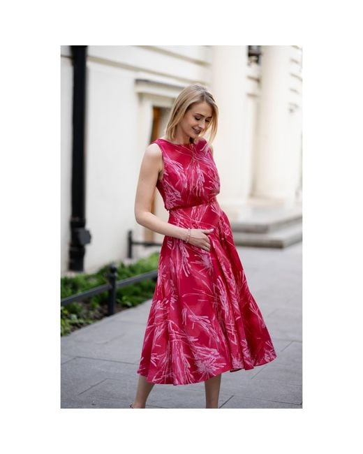 Oh!Zuza Pink Rose Echo Viscose Top Wide Straps
