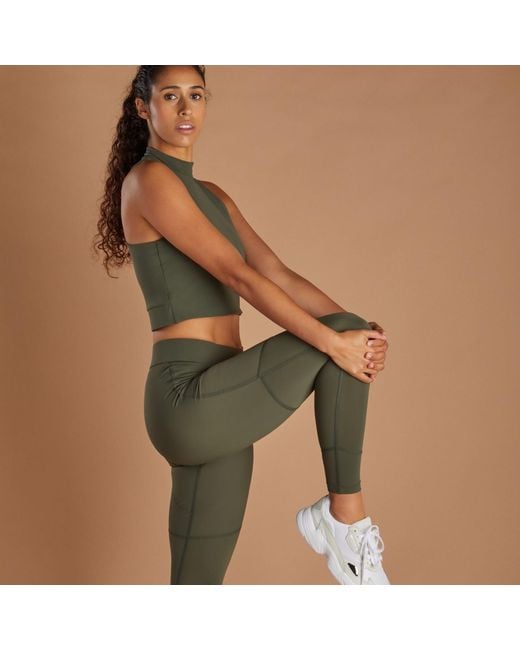 NUMBAT Gray Surf Leggings-Khaki