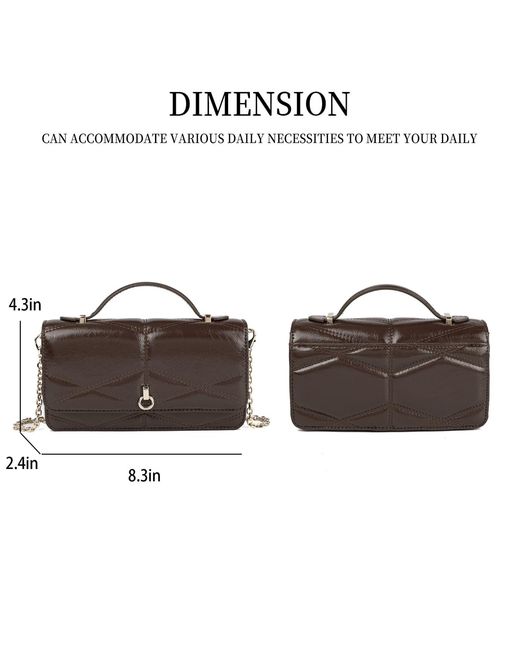 Mkf Collection - J'omor Brown Suzanne Shoulder Bag