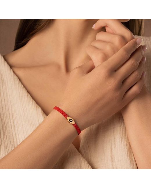 Karma and Luck Red Evil Eye Magnetic Bracelet – Protection Energy Healing Jewelry – Conscious Elevation
