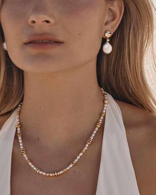 Amber Sceats Metallic Valuka Necklace