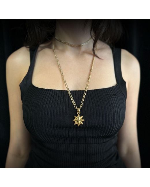 Indigolush Metallic Maxi Sirius Star Necklace