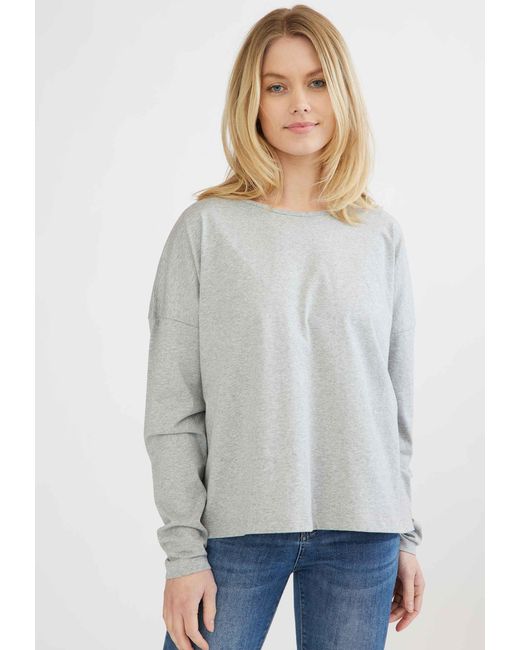 GROBUND Gray Nete Blouse