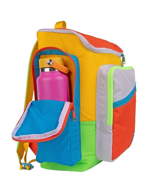Mokuyobi Orange Space Wonder Traveler Mega Backpack