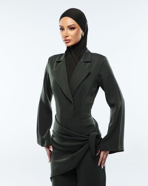 Turana Atash London Black Mond Jumpsuit
