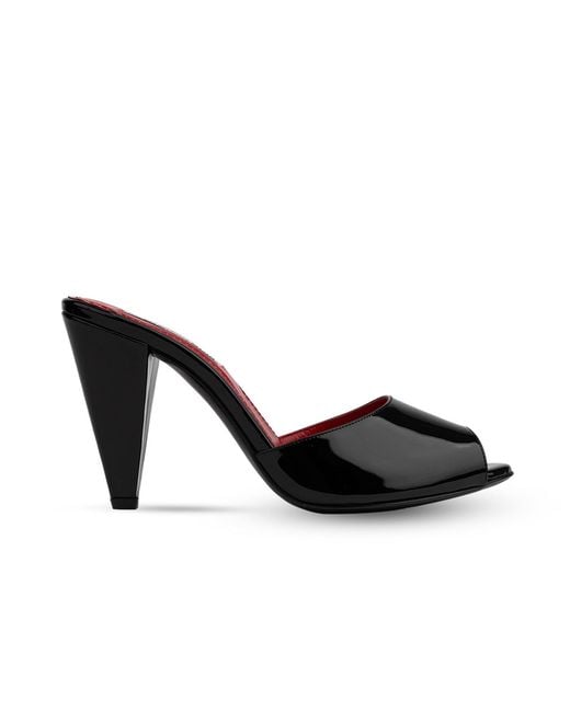 Rosamund Muir London Red Montavia Patent Mules