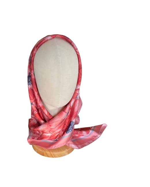 Ralufineart Red Muse Scarf
